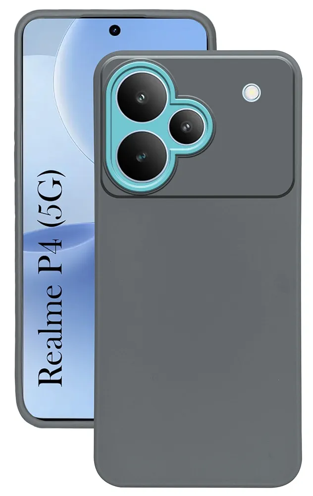 Back Cover Case for Realme P4 (Dual Color Matte Finish | Full Camera Protection | Sleek and Professional) Image 3